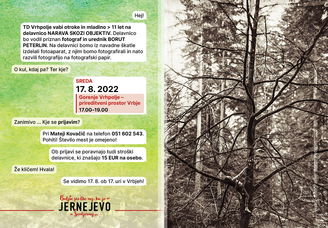 OBCINA_SENTJERNEJ_Jernejevo_2022_OGLAS_Fotografska delavnica_210x146mm